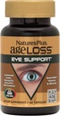 Natures Plus AgeLoss Eye Support - 60 Capsules - with Lutein, Astaxanthin & Zeaxanthin - Vegetarian, Gluten Free - 30 Servings