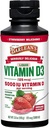 Barlean 's Liquid Vitamin D, 5000 IE D3, Strawberry Milkshake Flavored for børn og voksne, Maksimal Absorption, Non- GMO, Gluten- Free - 5,6 oz