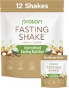 Prolon Intermittent Fasting Drink Mix 124; Shake for Intermittent Fasting Measures 124; Vitamin, Fiber, Plant Based Protein, Superfood Measures 124; Keto, Vegan, Gluten Free, Dairy Free; Vanilla, (12 ct)