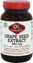 Olympian Labs Grape Seed Extract 600mg, Understøtter hjerte & immunforsvar, 60 Greve