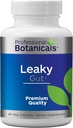 Professionel Botanicals Gut Health Supplement, Leaky Gut Reparation med L Glutamin, Zink og lakrids Root fordøjelsesstøtte - 60 vegetariske kapsler