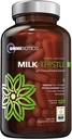 OmniBiotics Organic Milk Thistle Supplement 1500mg - 4X koncentreret ekstrakt med Silymarin - høj potens lever Detox & Support - 120 Veganske kapsler