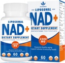 2200mg Liposomal NAD + Supplement - Forbedrer Cell Energy & Aging Defese, 60 kapsler