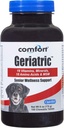 COMFORT Geriatrisk supplement til hunde, 100 Greve, Indeholder MSM, Superoxid Dismutase, Ester- C, 19 Vitamin og mineraler & 18 Aminosyrer, Lavet i USA