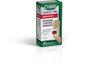 Curad Quickstop Flex- Fabric Bandages, Quickstop Blødning Control Technology, 0,75 "x 2,83", 30 Greve (pakke med 3)