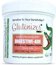 Sufficient C - Glutenizer Force Plus Kiwi-Strawberry Digestive-Ade Drink Mix - Naturally Effective, Premium, Full Spectrum Enzyme Blend with 2,000 mg. Vitamin C - Acid Reflux, Indigestion Solution