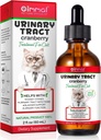 Urinary Tract for Cats, Natural Cat Urinary Tract Infection Treatment Drops - Supports Bladder, Kidney Stone, Dog UTI, Cranberry Kidney Bladder Support Supplement, Chicken Flavor - 60 ml / 2.02oz