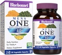 BlueBonnet Nutrition Herre 'ONE 40 + Hele Food- baseret Flere, Mænd Multivitamin til mænd 40 +, Soy- Free, Non- GMO, Gluten Free, Kosher, 30 Vegetabilske kapsler, 30 Servering