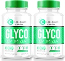 NutraRize (Pack of 2) Celsium Glyco Optimizer, Blood Flow Support, All-Natural Capsules to Maintain Stable Levels, Herbal Plus Vitamins Formula for Overall Health, Official Reviews (120 Capsules)