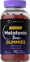 Carlyle Melatonin Gummies 3 mg