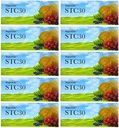 Superlife 10 Packs STC30 Stem Cell Anti Aging Reduce Wrinkles Pimples Fine Lines Texture Superlifeworld (15 Sachets/Pack)