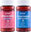 CAW Telomere Support Hypersorption Cycloastagenol 10mg 30 Kapsler og Astragalosid IV 50mg 30 Kapsler
