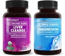 BioEmblem Triple Magnesium Complex 90ct + USDA Organic Lever Cleanse