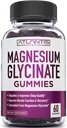 Atlantis Nutrition Magnesium Glycinate Gummies 700mg - Vegansk Magnesium Glycinate for børn og voksne - Muskelstøtte og forbedret søvn - lækker Grape Flavor - for hele familien - 60 Greve