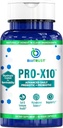 BioTrust Pro- X10 2.0 Probiotisk tillæg - Probiotika til fordøjelsessygdomme med Prebiotika - Immunsystemet Support og GI Health - Gratis fra Gluten, Soja og Dairy, Ikke GMO - 60 kapsler