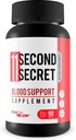 11 Second Secret Blood Support Supplement - Vores bedste sukker sundhed Blood Health Formel - Advanced Blood Health Formel - Gurkemeje Berberine kanel Gluco Support Supplement