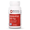 Protocol for Life Balance - Ubiquinol 100 mg - Cardiovaskulær support med aktiv form af CoQ10, understøtter energiproduktion, hjerte sundhed, antioxidant aktivitet - 60 Softgels