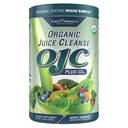 Certified Organic Juice Cleanse OC Plus Berry Surprise - Renhed Produkter - 30 + Organic Veggies and Fruits - 5 Grams of Fiber - fremmer energi og fordøjelsesfunktion - 12.28 oz - 348 g - 30 Servering