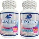 Generic 2 Bottles Luxcent Glutathione Plus Capsules 1800mg, 60 Count