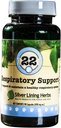 Silver Lining Herbs 22 Respiratory Support Canine - Supports and Maintains a Dog's Lung Function and a Healthy Respiratory System - Canine Support Supplement Made with Natural Herbs - 90 Capsules