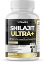 Pure Shilajit Supplement, Sea Moss, Ashwagandha, Rhodiola Rosea, Gingko Biloba, Magnesium, Gurkemeje, Mineral Kapsler - Made in USA - 60 Greve