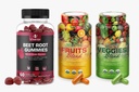 Blissful Wellness Fusion: Beet Root Gummies & Frugt / Veggies Supplement