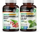 BIO KRAUTER Sarsaparilla 250 Kapsler & Spearmint 250 Kapsler