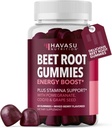 Beet Root Gummies med COQ10 & Pomegranat - Nitroxidtilskud til mænd og kvinder - Rødbeder for Endurance, Performance, Inddrivelse - Vegan, Non- GMO, Gluten Free - Blandet Berry Flavor, 60 Greve