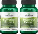 Swanson Butterbur Extract - Standardized 75 mg 60 Caps (2 Pack)