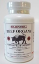 Oksekød orgel supplement Grass- Fed / Færdiggjort - Pasture Raised - Udefatteret 3000mg • 124; Ingen Fyldere • 124; Naturligt jern, vitamin A, B12 for energi • 124; Non- GMO • 124; Hormone & Pesticide Free • 124; Gluten- Free.