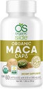 Organic Side Measures 124; Maca Kapsler Measures 124; USDA Certified Organic, Non-GMO, Vegan Measures 124; 60 Kapsler for energi Measures 124; Hormone Balance, og Vitality Measures 124; Natural Supplement