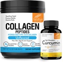 Sandhu's Collagen Peptides Powder & Curcumin with Bioperine| Supports Immune Function