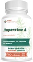 Pure Nootropics Huperzine A 200 mcg - Kognitiv og hukommelse support - 180 vegetariske kapsler