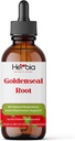 Organic Goldenseal Root Ekstract- Boost Immunitet, Antioxidanter, flydende alkohol ekstrakt, 60 Servere 2 Væske oz (60 ml)
