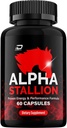Alpha Hingst piller Officiel Formel - AlphaHingst kapsler High Performance Formel - Maksimal styrke, Alpha Hingst All- Natural Formel, StallionAlpha Anmeldelser (1 pakke - 60 kapsler)