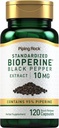 Piping Rock Bioperine Supplement 10mg