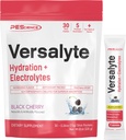 PEScience Versalyte Electrolyte Hydration Pakninger, Sukker Free Electrolyte Powder med Magnesium, Taurine, Antioxidanter, Trace Minerals - Black Cherry, 30 Servere