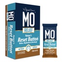 "MO RELIEF" KARS - All- Natural Superfood Snack Bar - Recovery Snack Bars - Efter træning Nutrient Support med datoer, kamille, gurkemeje, & Ginger - (12 barer i en kasse) (Peanut Butter)