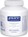 Pure indkapslinger Colostrum • 124; 40% IgG • Højkoncentreret immunstøtte • 124; 180 kapsler