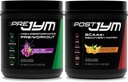 Pre JYM Grape Candy Pre Workout Pulver og Post JYM Aktiv Matrix Post- Workout Kosttilskud Bundle, 30 Servering Hver