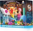 260 + Science Experiments - Over 120 stk. Science Kits for Kids Age 5- 7- 9- 12, Boys Girls Pre School Chemistry Set & STEM Learning Educational Legetøj, Fødselsdagsgaver Julegaver Stuffere til børn