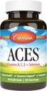 Carlson - ACES, Vitamins A, C, E + Selenium, Cellular Health & Immune Support, Antioxidant, 90 Softgels