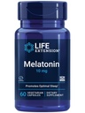 Life Extension Melatonin, 10 mg, Sund dosis, Vores højeste tilgængelige dosis, for søvnstøtte, Sund immunrespons, Oxidativ stress forsvar, Vegetar, 60 kapsler