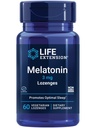 Life Extension Melatonin, 3 mg, Optimal Sleep Support, Sunde cirkadiske rhythms, Cellular Defense, Gluten- Free, Non- GMO, Vegetar, 60 tyggetozenges