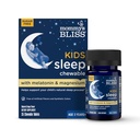 Mors Bliss Kids Sleep Chewable Tablets, Melatonin, Magnesium & Calming Urter, Grape Flavor, Sugar Free Kids Melatonin, Alder 3 + (35 Servering), 35 Greve (Pack of 1)
