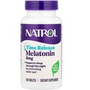 Natrol Melatonin Time Release 5mg Tablets 100 ea (Pakninger med 4)