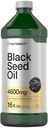 Horbäach Black Seed Oil Liquid (124; 16oz - 124; 4600mg - 124; Cold Pressed Nigella Sativa - tillæg) 124; med Omega 6 & 9 - 124; Vegetar, Non- GMO, Gluten Free, og Solvent Free Formel