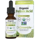 Dr. Green Mom USDA Organic Folinsyre Drops - 500 mcg per dråbe