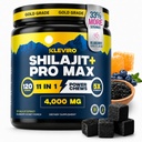 KLEVIRO 30: 1 Shilajit Gummies for Mænd Note 124; 78% Fulvic Acid