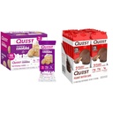 Quest Birthday Cake Frosted Cookies Twin Pack, 8 Grev og Peanut Butter Cups, 12 Greve
